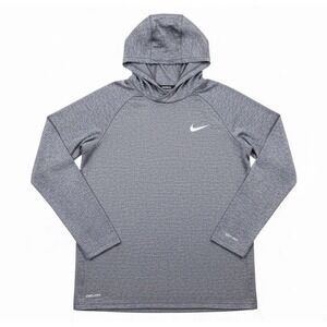 SHIPS TODAY! 🎁Nike Mens Small Dri-FIT Hooded‎ Long Sleeve UPF 40 Swim $60